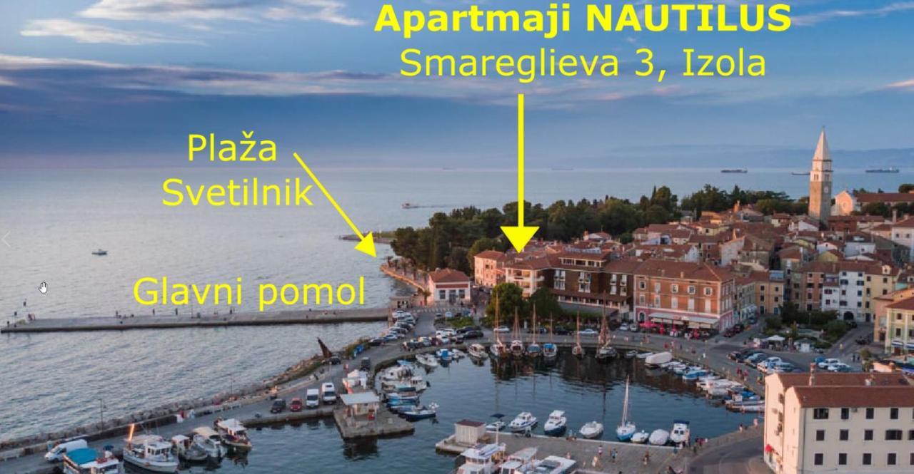 איזולה Apartments Nautilus, Nearby Beach Svetilnik מראה חיצוני תמונה